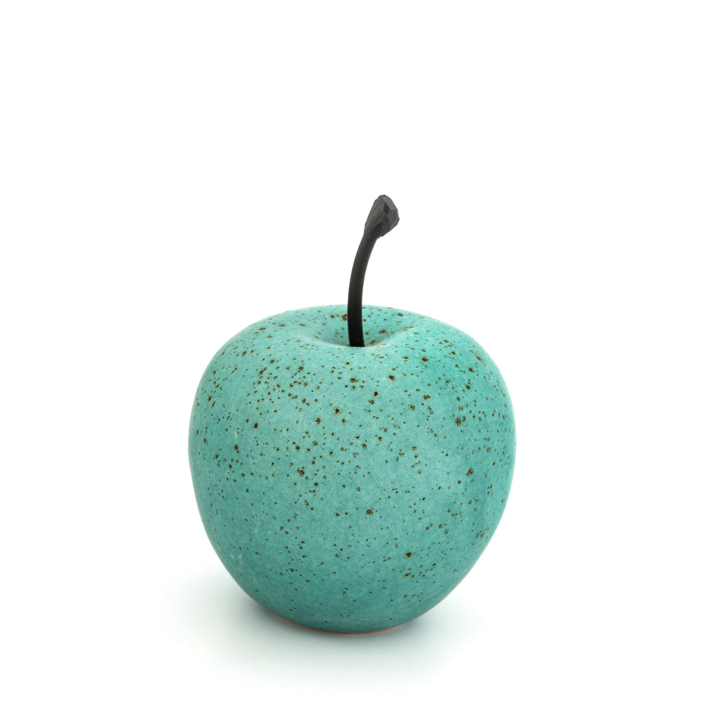 Small Apple SPECKLED TURQUOISE