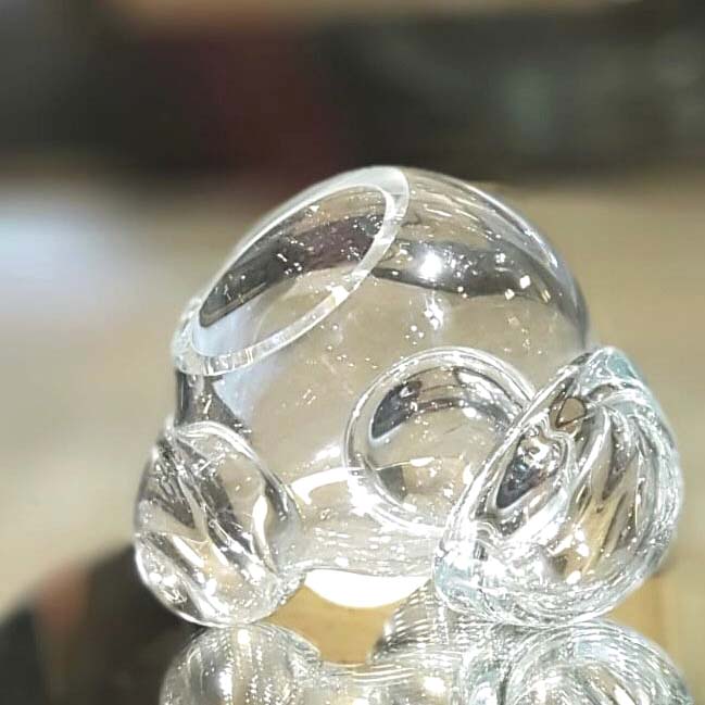HAND BLOWN GLASS LOVE CUPS