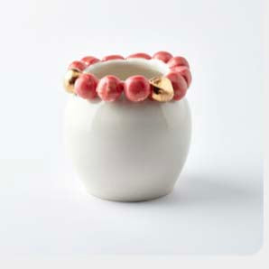 LIMOGES PORCELAIN - COSMOS VASE