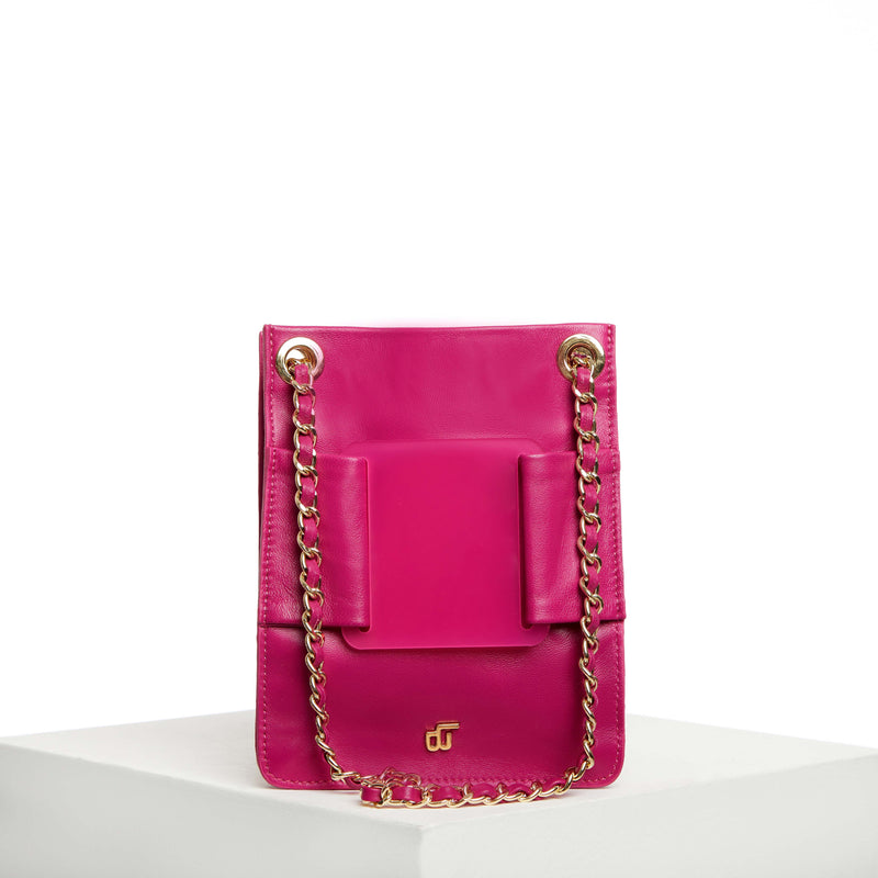FUCHSIA NOVA Leather Bag