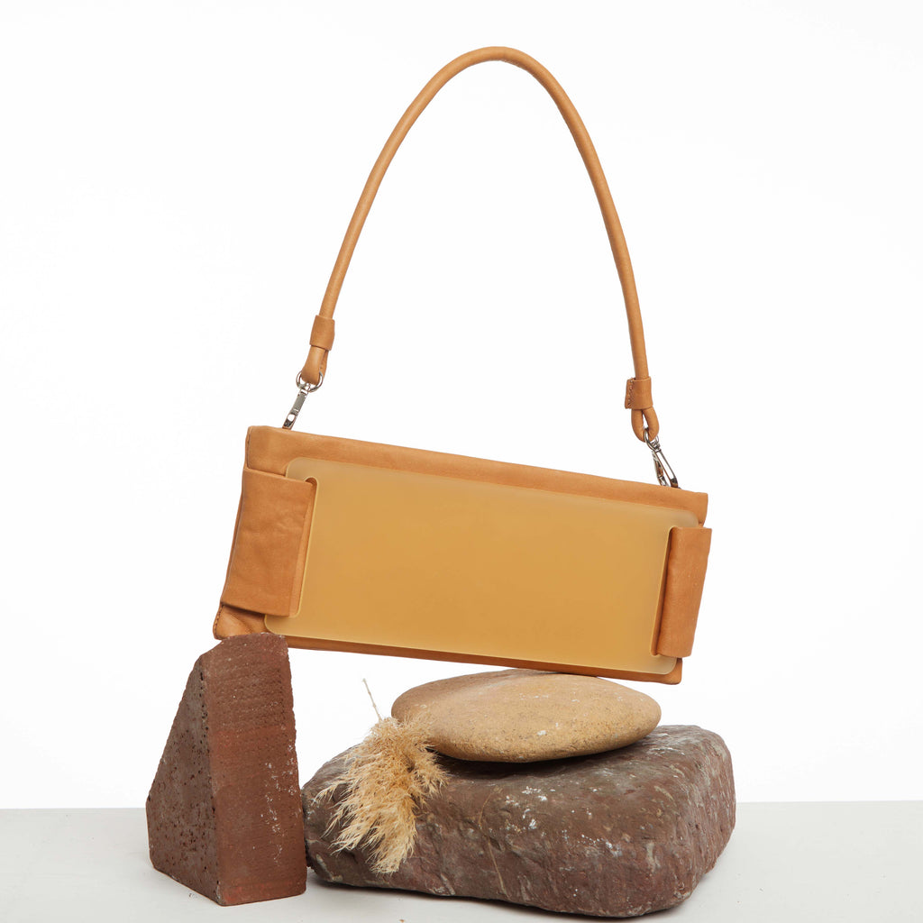 TAN PIXIE Leather Bag