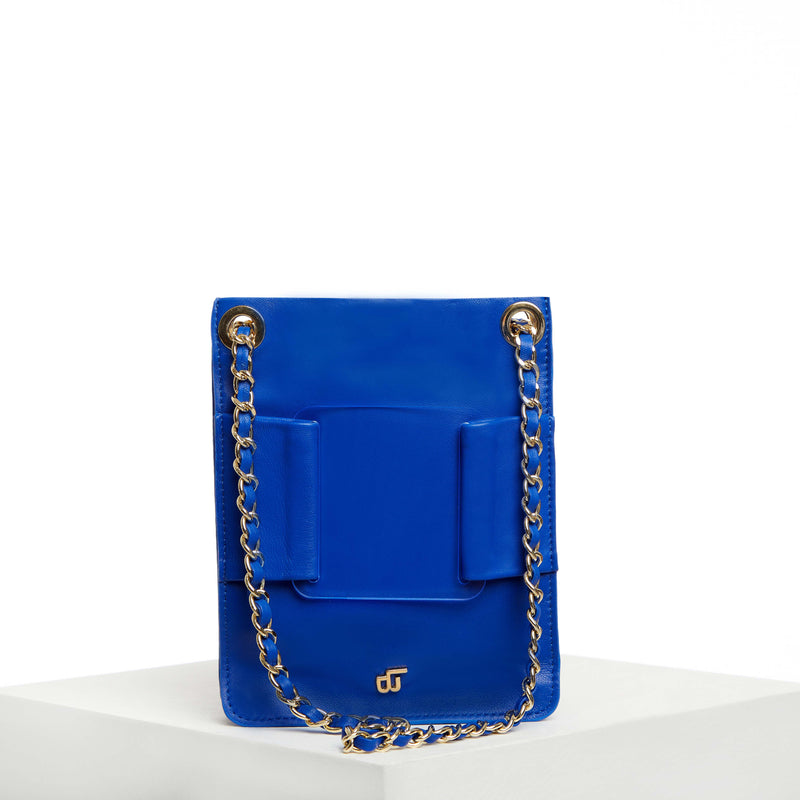 ROYAL BLUE NOVA Leather Bag