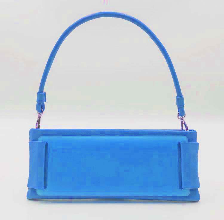 ROYAL BLUE PIXIE Leather Bag