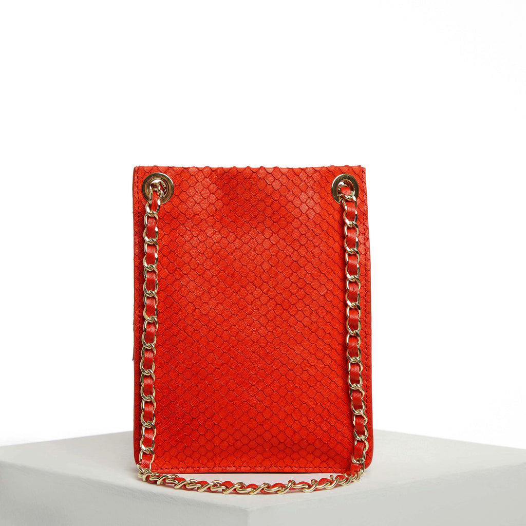 RED NOVA Leather Bag Atelier East and West