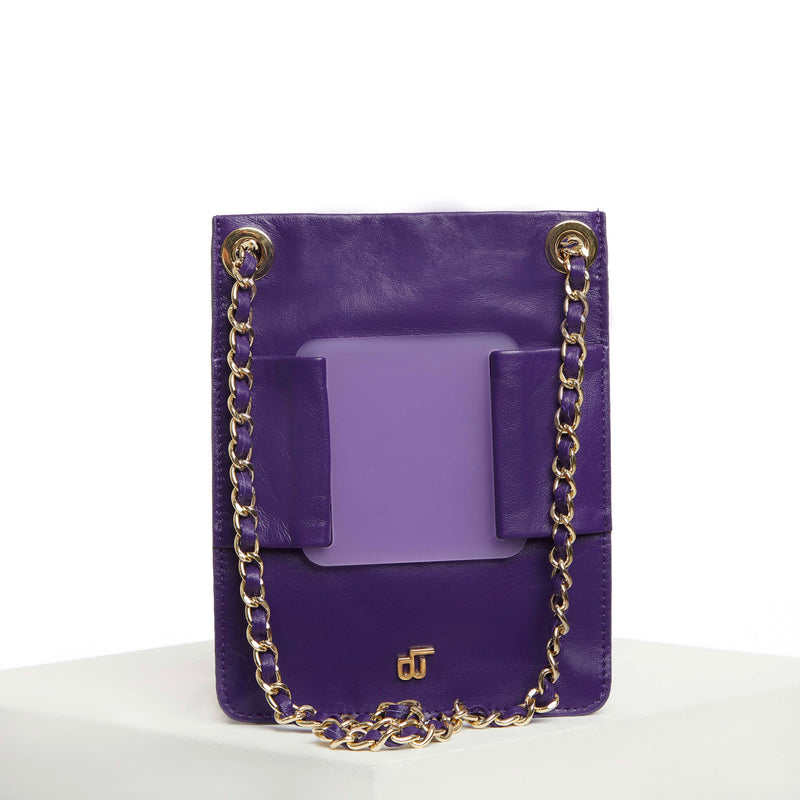 PURPLE NOVA Leather Bag
