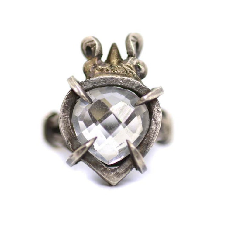 CROWNED CRYSTAL Ring