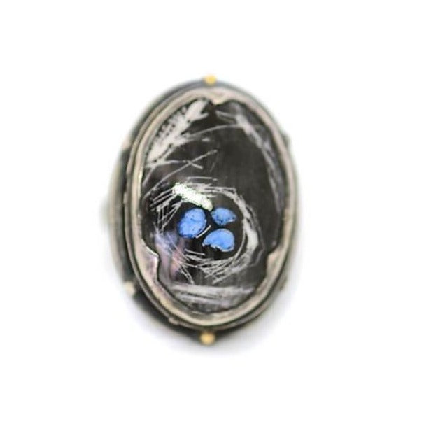 NEST ENAMEL Ring